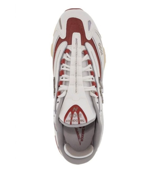 NEW BALANCE☆1000スニーカー ホワイト×レッド☆送関込 (New