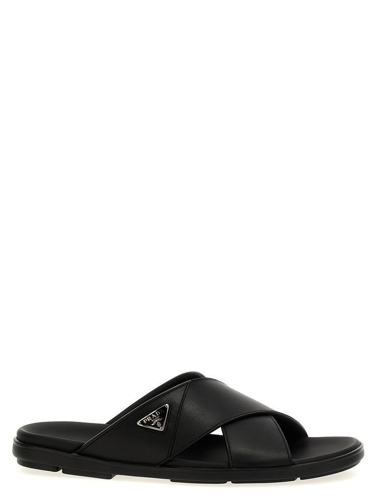 【PRADA】プラダ レザー サンダル Men Sandals 2X3111FG0003LEM PRADA】プラダ レザー サンダル Men Sandals 2X3111FG0003LEM