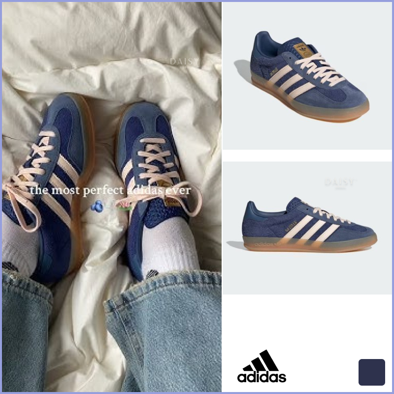 ★Adidas★ GAZELLE INDOOR DARK BLUE (22~30cm)