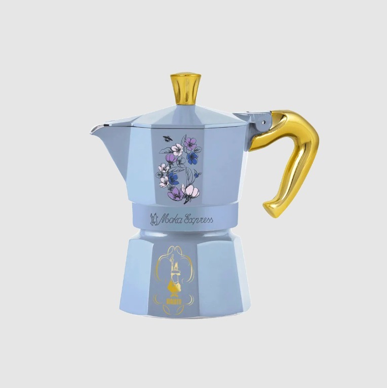 欧州発*送込*コラボ ビアレッティ Moka Express Bridgerton3cups