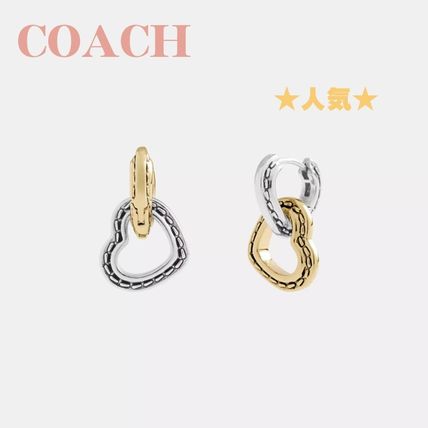 ブランド直営店ラッピングOK Coach(コーチ) ピアス(レディース