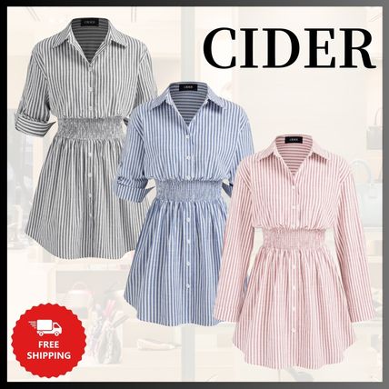 ブルー（青）系 Cider(サイダー) ワンピース(レディース) - 海外