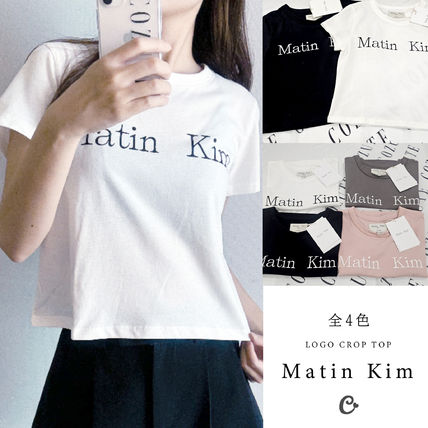ホワイト（白）系 Matin Kim(マーティンキム) Tシャツ