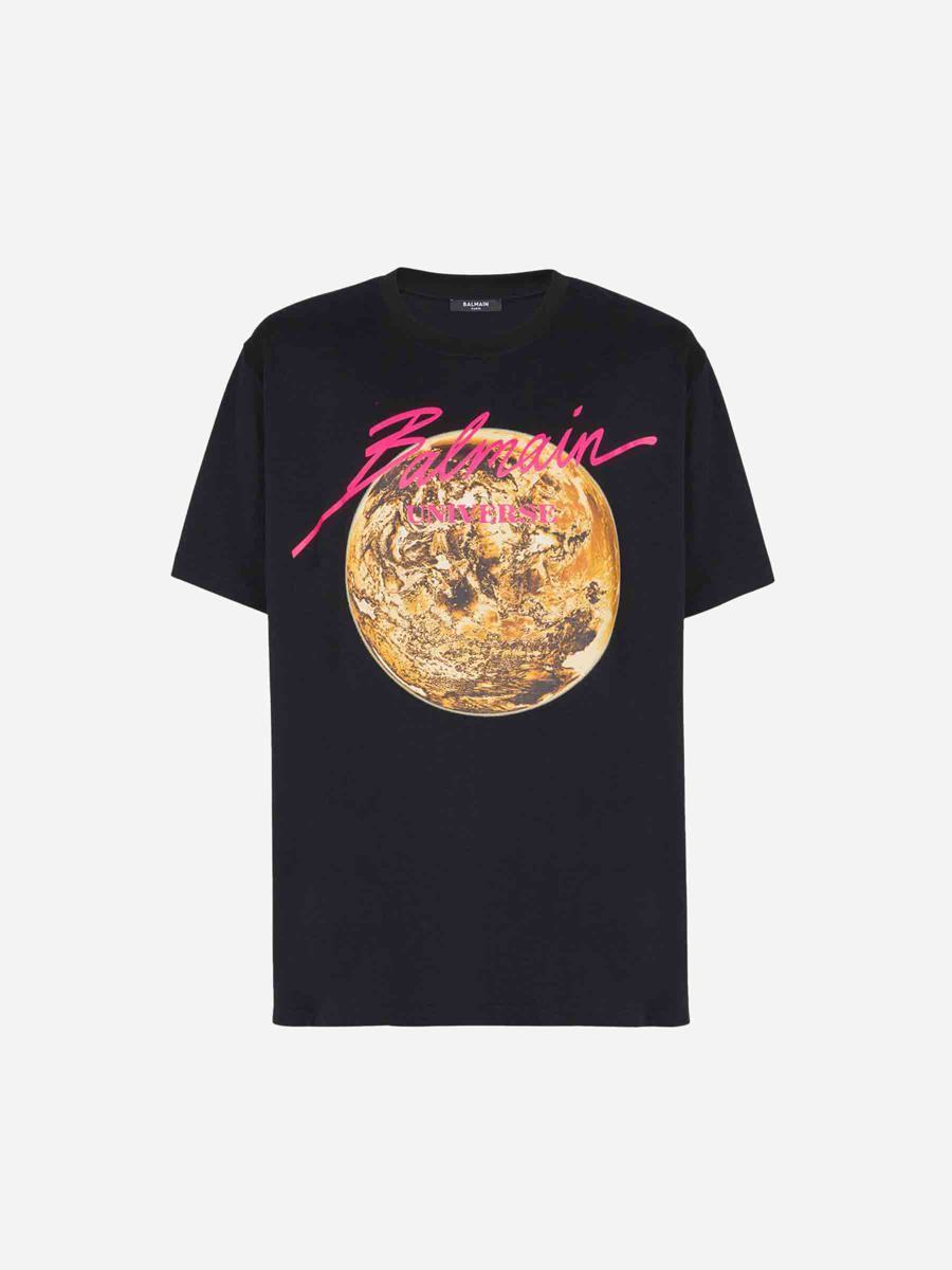 【関税＆送料込み】Balmain Cotton Printed T-Shirt