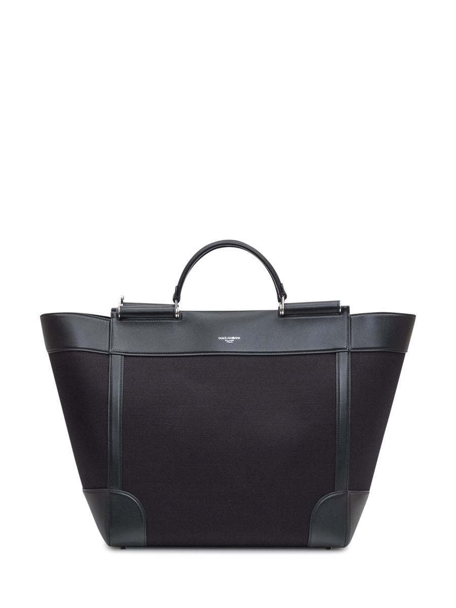 【関税＆送料込み】Dolce & Gabbana Panama And Calfskin Leat