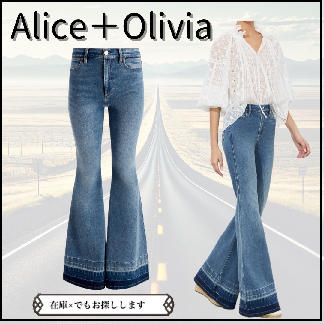 alice+olivia SB ヴィンテージ ジーンズ BELL JEAN カジュアル