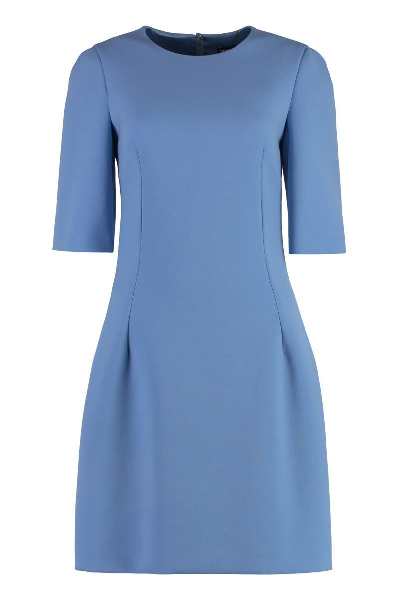 【関税＆送料込み】Dolce & Gabbana Wool Crepe Dress