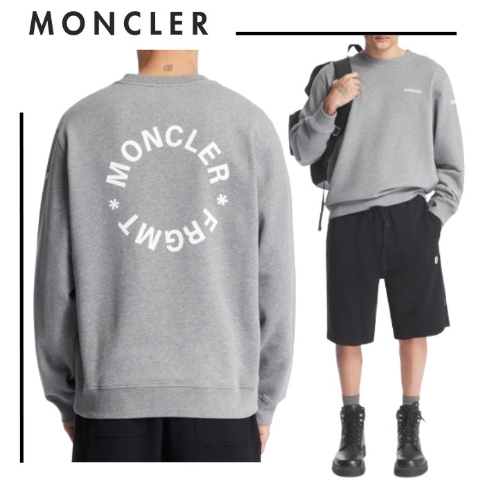 モンクレール ●Moncler x FRGMTコラボ● ロゴ スウェットシャツ