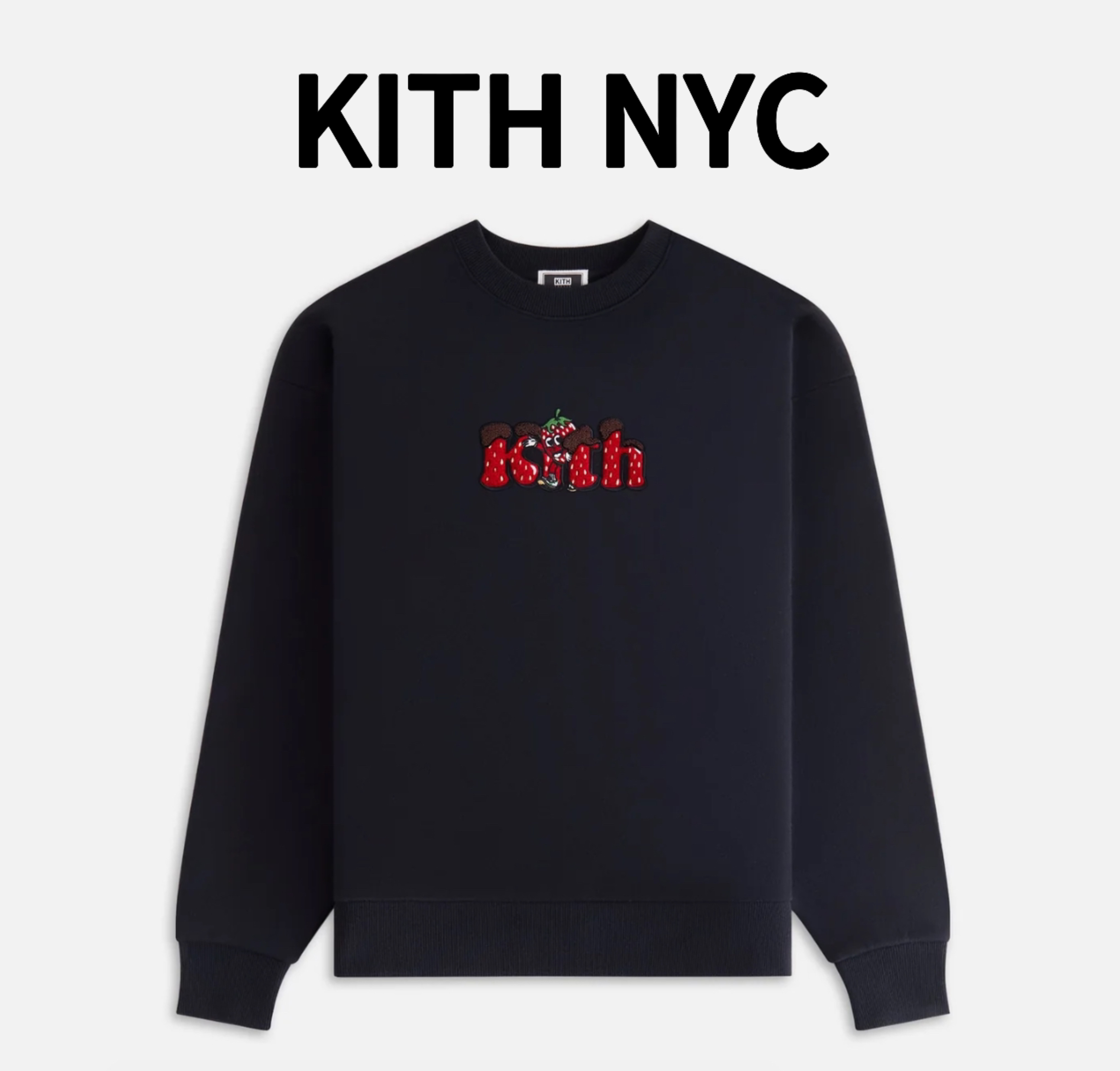 【KITH】Kith Treats ストロベリー ネルソン クルーネック