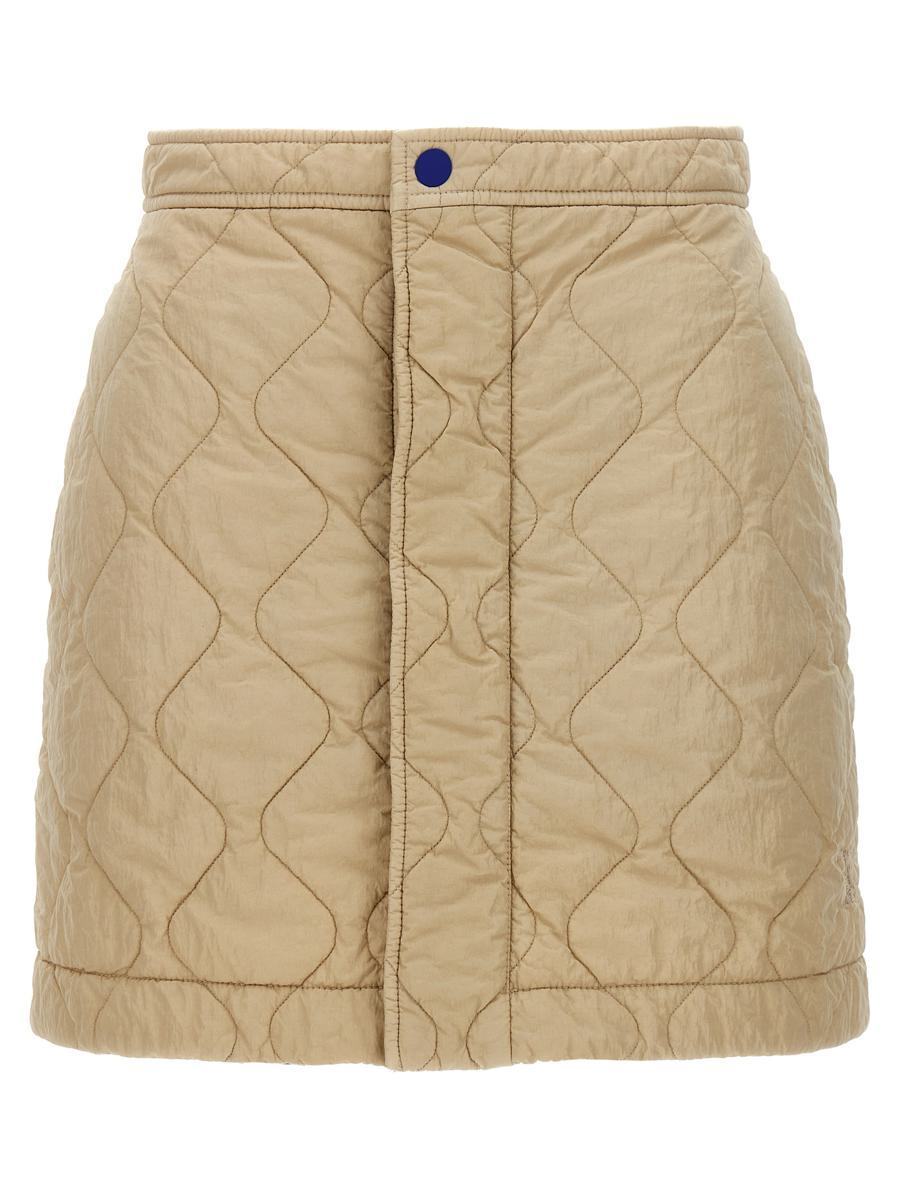 【関税＆送料込み】Burberry Quilted Nylon Skirt