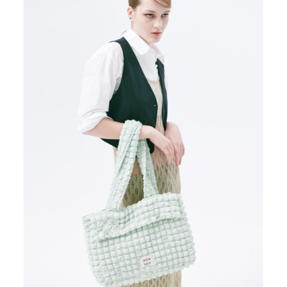 ☆JEDREFEB5☆ Croffle shoulder bag mint