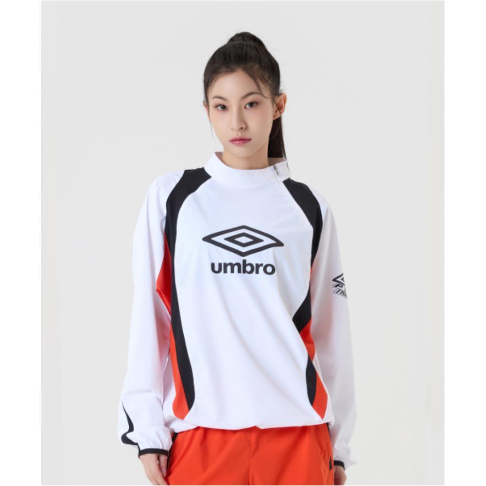 ☆UMBRO☆ PTR Warm-up High Neck Piste White UQ121SWT21 UQ121