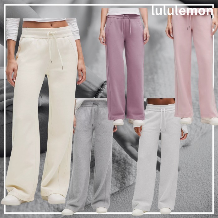 快適◎＊lululemon＊Scuba ミッドライズ ワイドレッグパンツ 31\