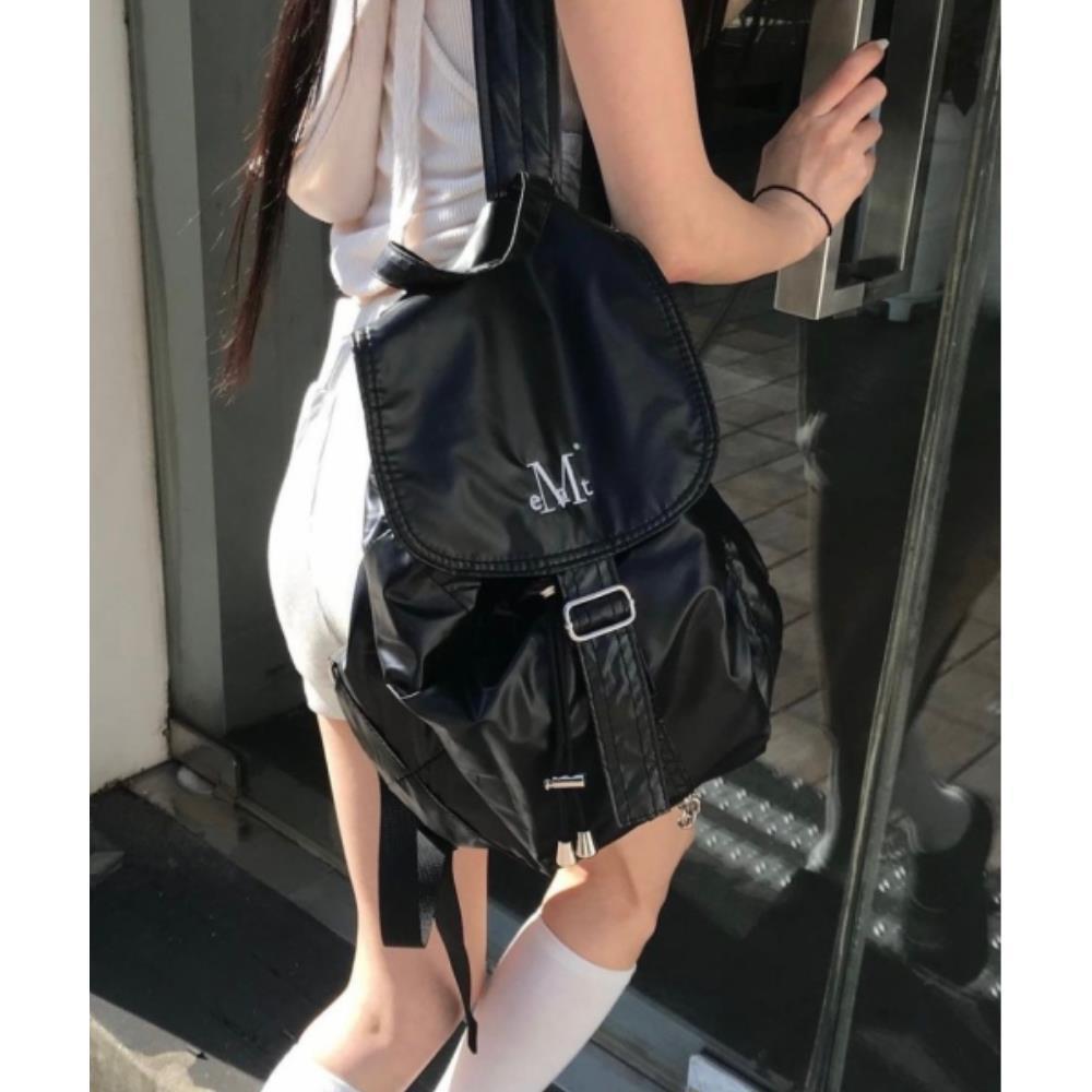 ☆MUCENT☆ Glossy String Mini Backpack 2 Colors