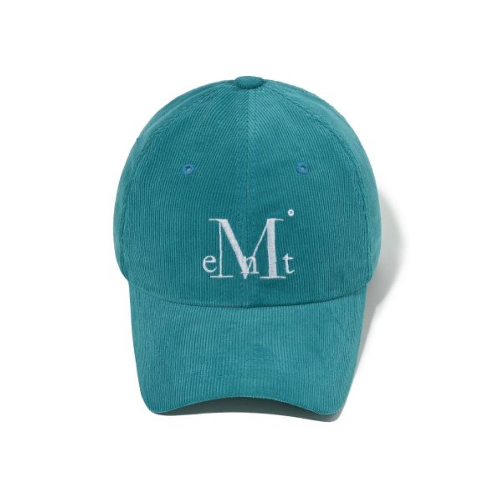 ☆MUCENT☆ Signature Ball Cap Corduroy Blue Green
