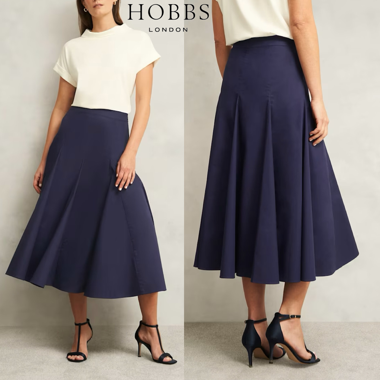 英国発【HOBBS LONDON】シルビアスカート 関税込