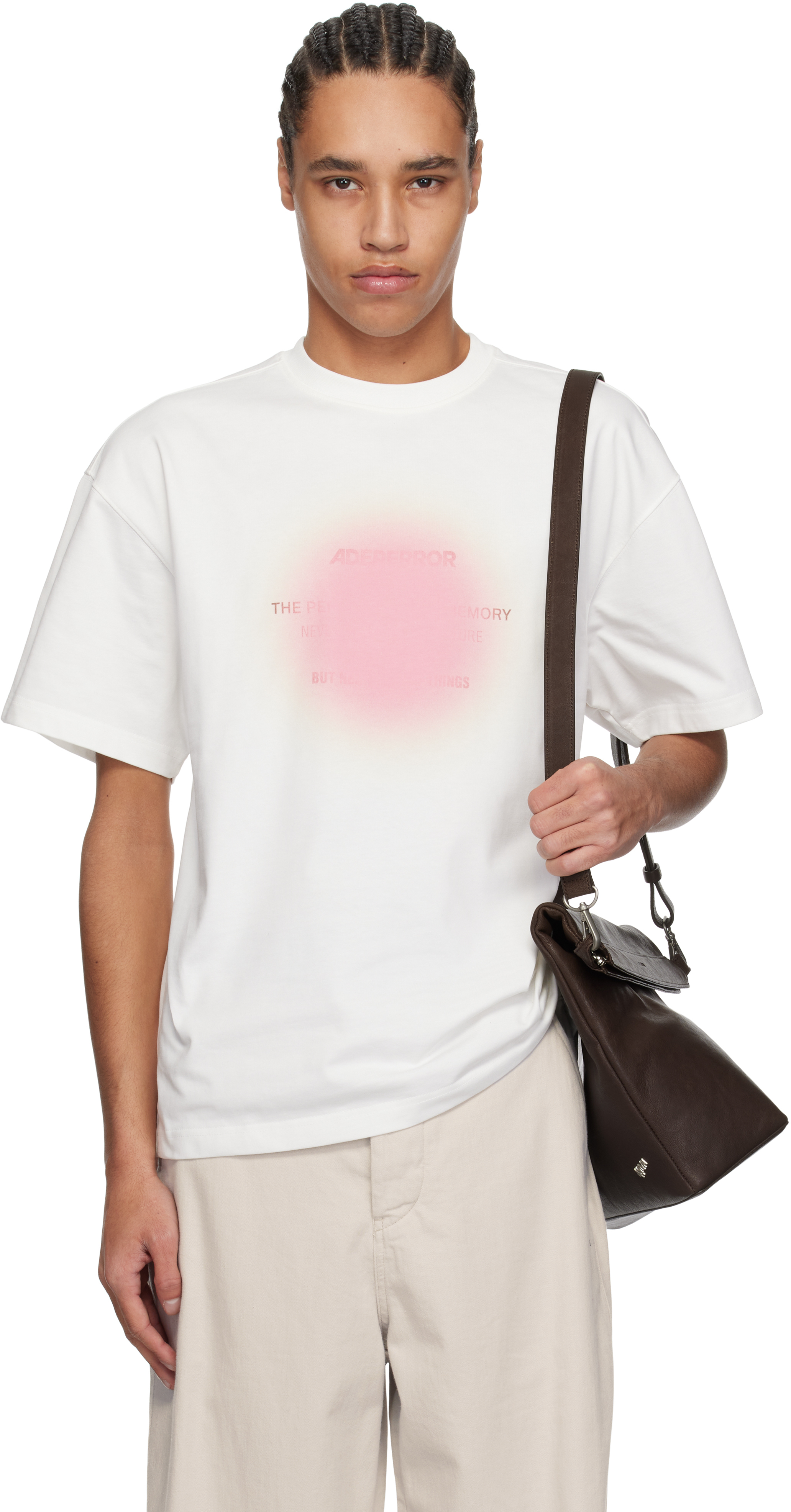 【関税込み】ADER error ホワイト Eternity Product. 46 Tシャツ