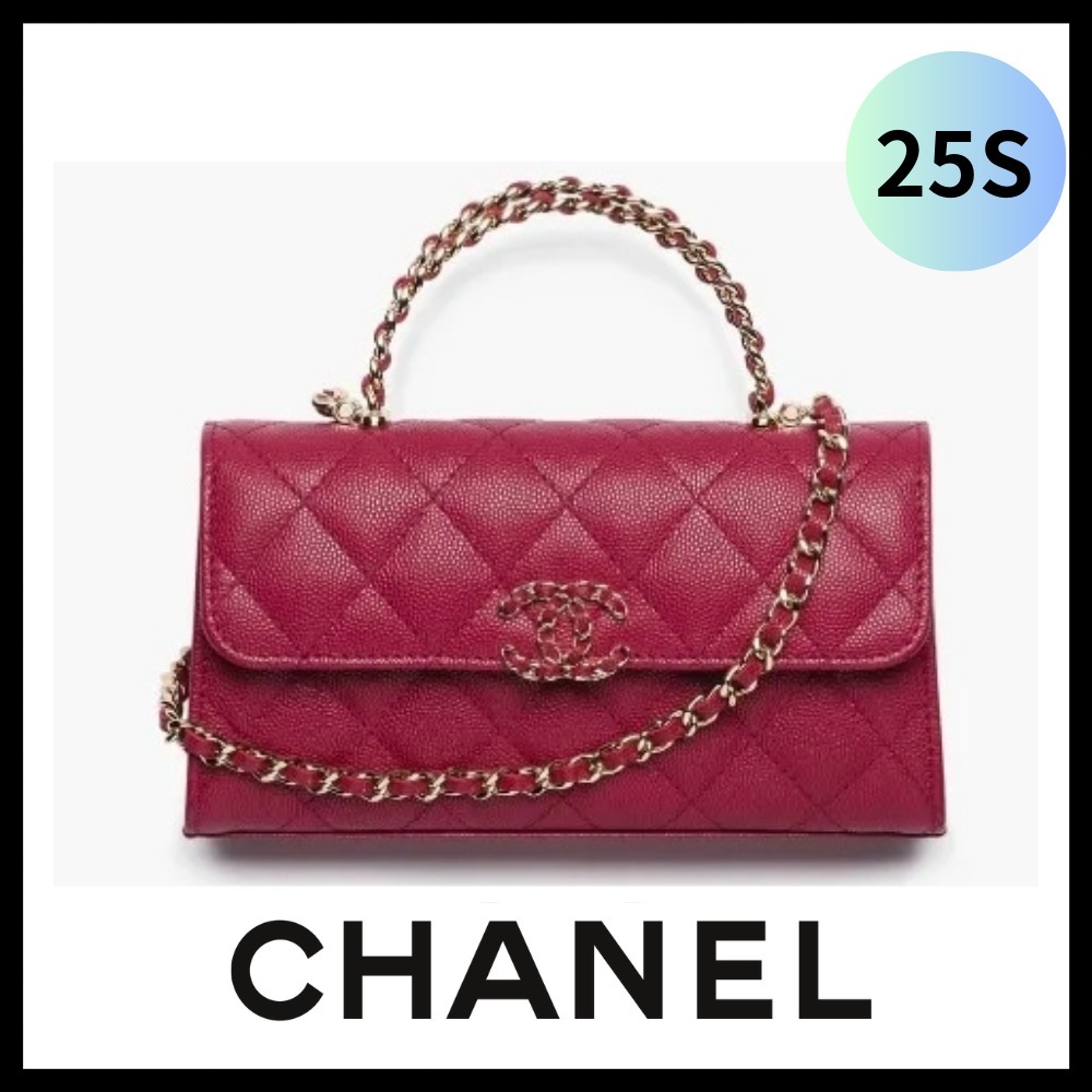 大人気♡スマホが入るミニバッグ 25S【CHANEL】レッド