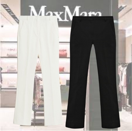 ★SPORTMAX★アウトレット★ストレートコットンジャージパンツ♪