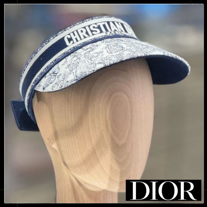 【上品でスポーティ】DIOR バイザー