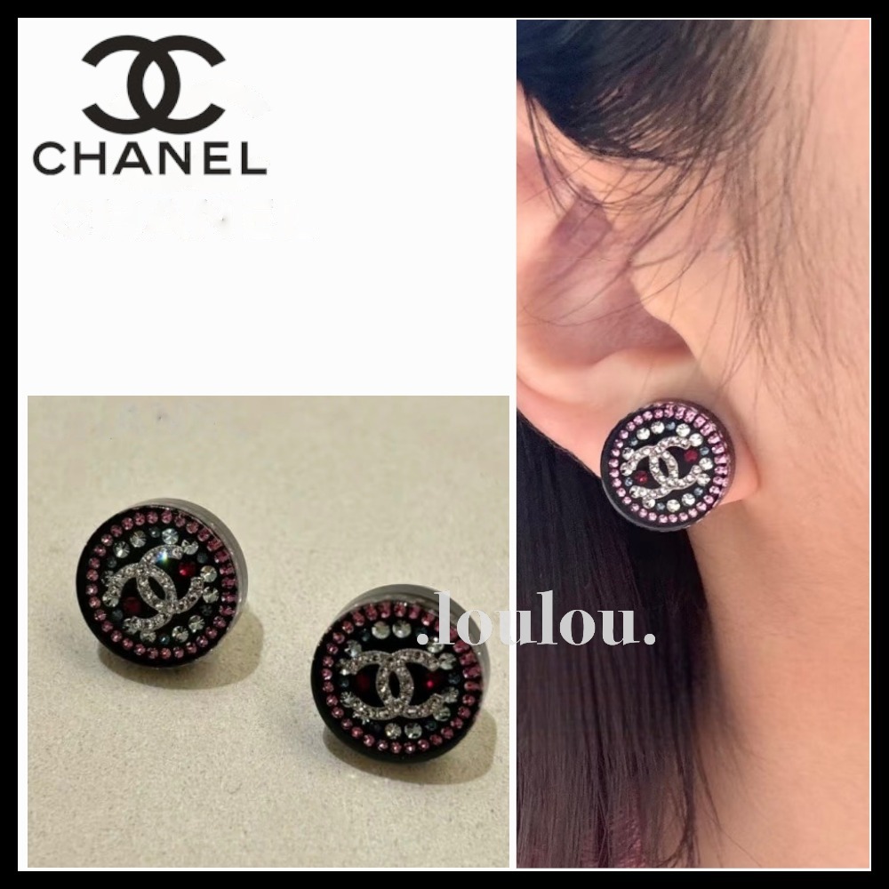 【大人お洒落な色使いが素敵☆】CHANEL ピアス