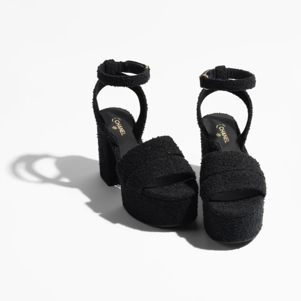 《コーデにスタイルアップをプラス♪》25S限定★CHANEL サンダル