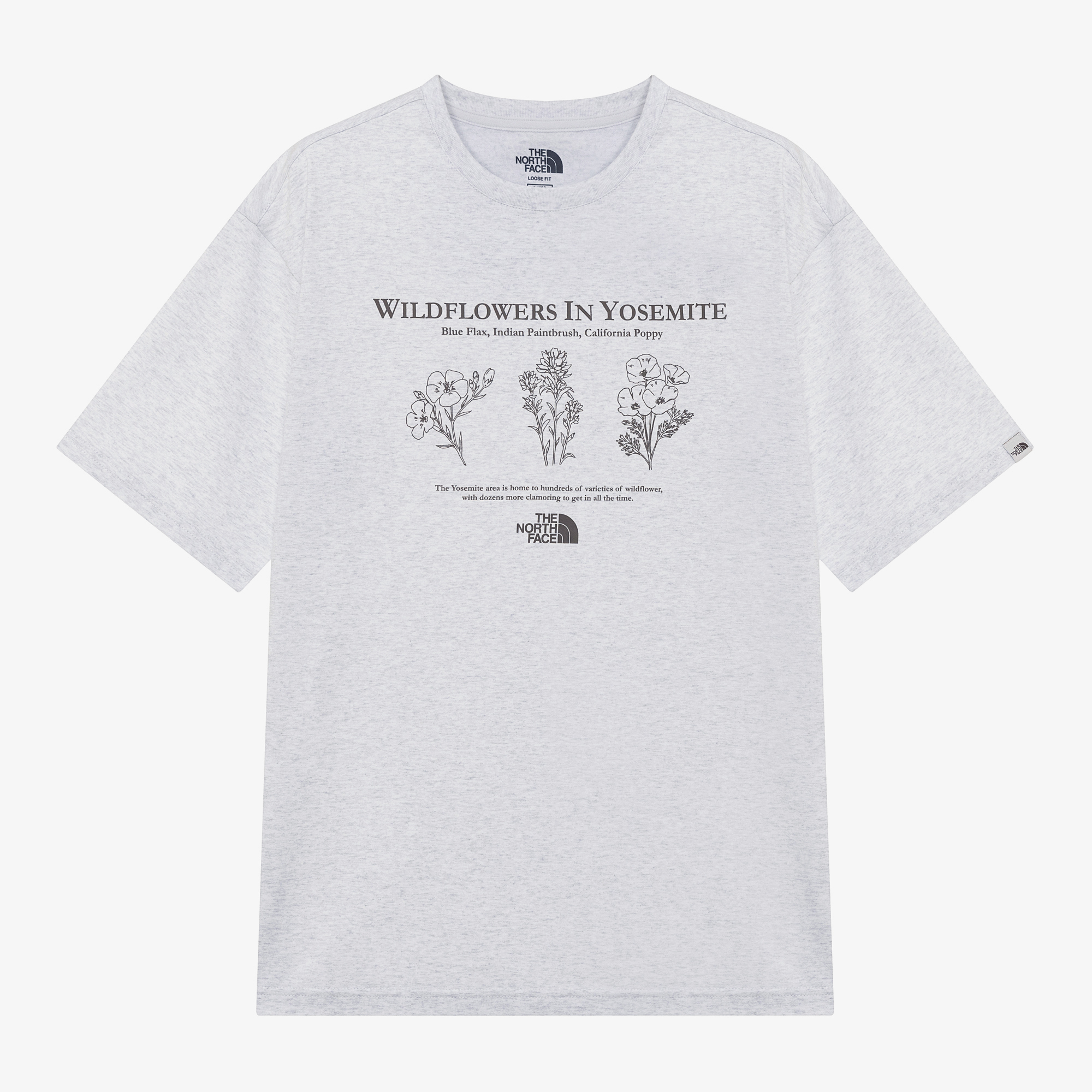 パーカー・フーディ [The North Face] FLOWER EX S/S R/TEE - OATMEAL