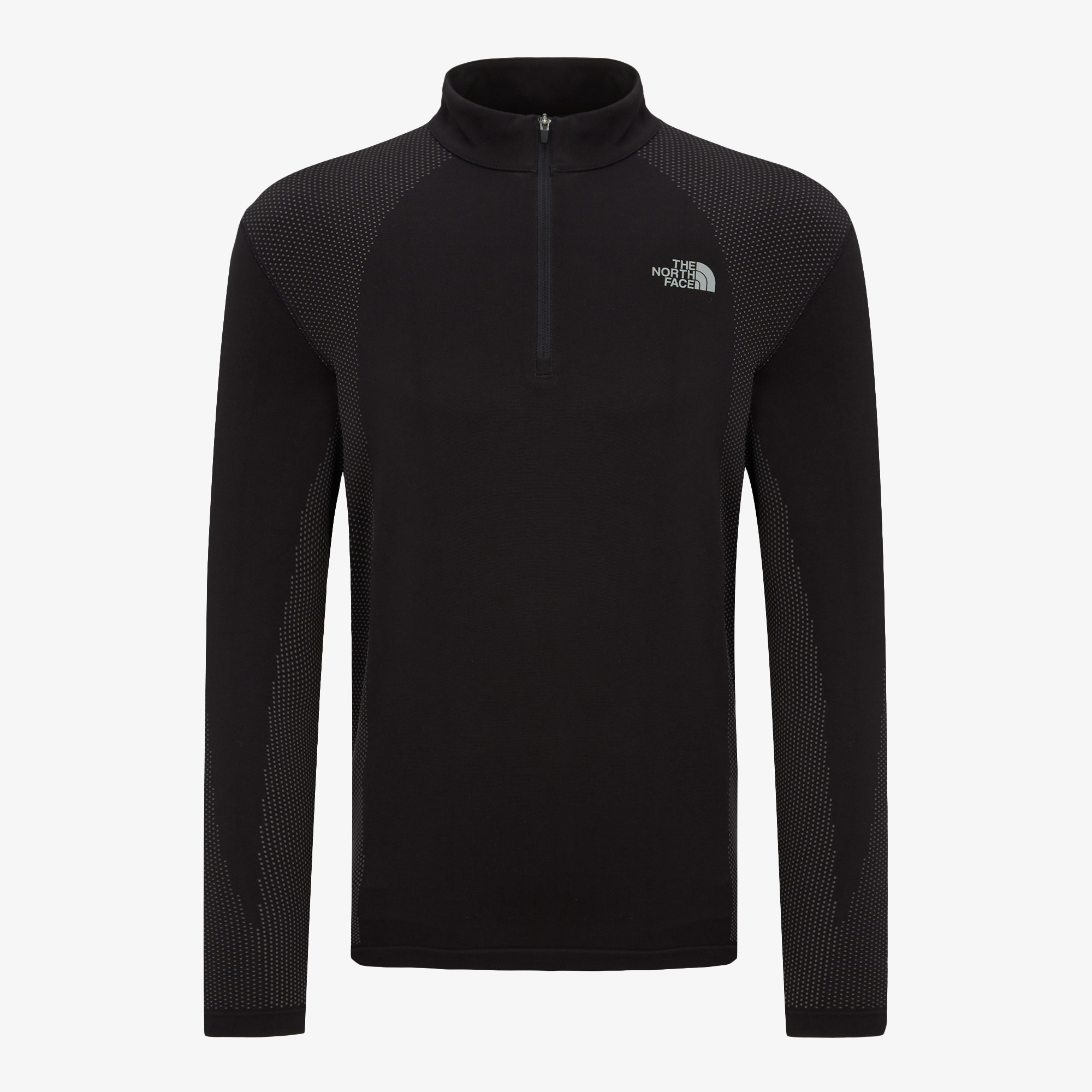 スウェット・トレーナー [The North Face] M'S SEAMFREE L/S ZIP TEE - BLACK