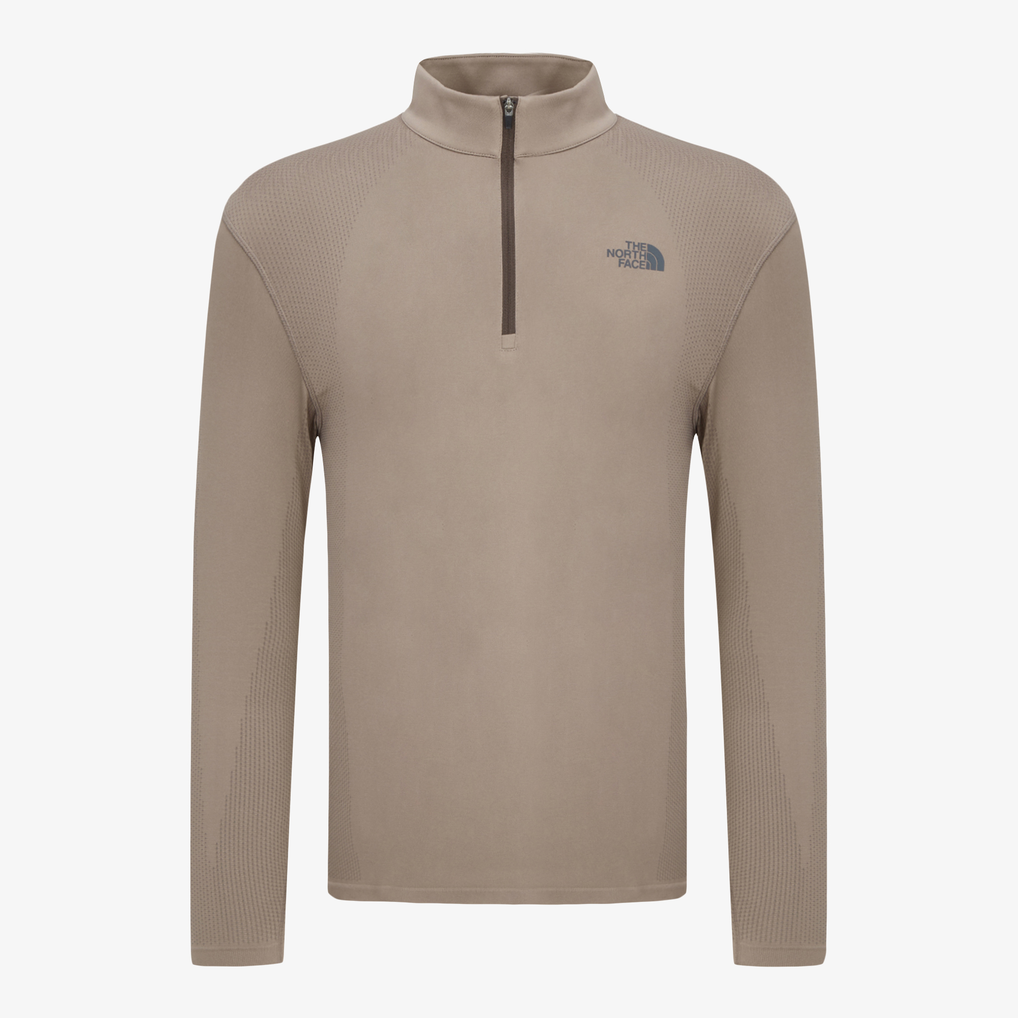 スウェット・トレーナー [The North Face] M'S SEAMFREE L/S ZIP TEE - DARK_BEIGE