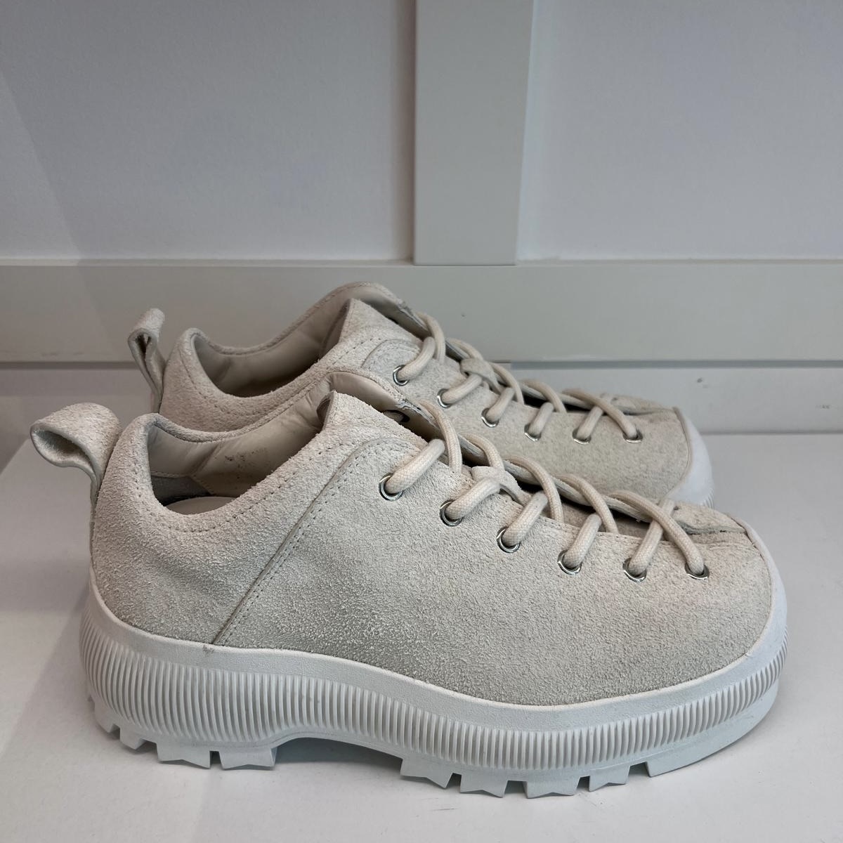 直営店☆JIL SANDER☆最終SALE! 厚底 レースアップ スニーカー