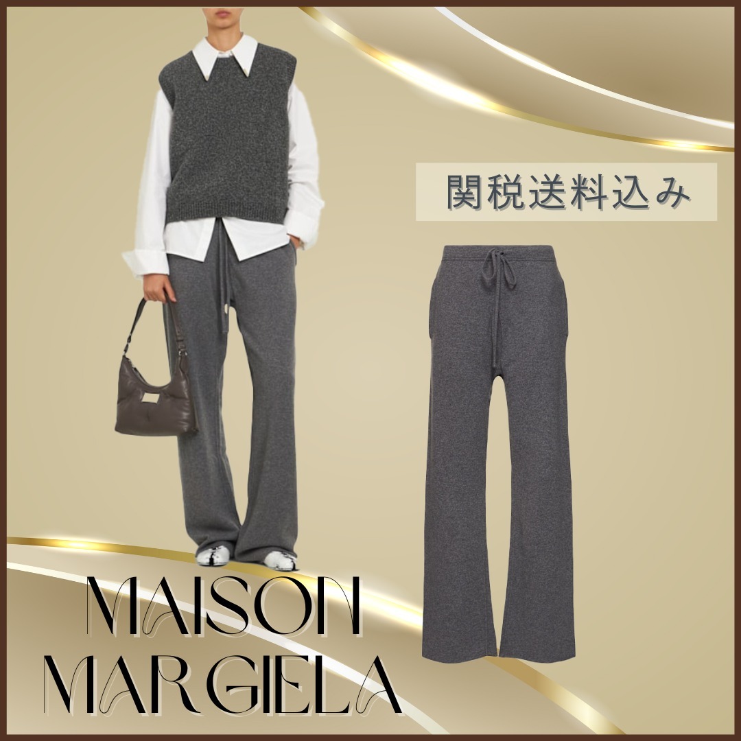 MaisonMargiela【関税送料込】カシミアブレンドワイドパンツ