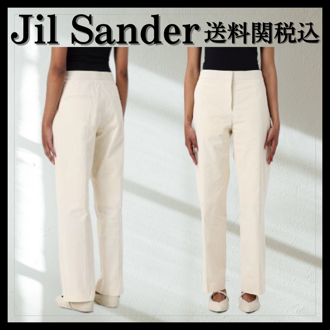【国内発送】Jil Sander コットンホワイトパンツ