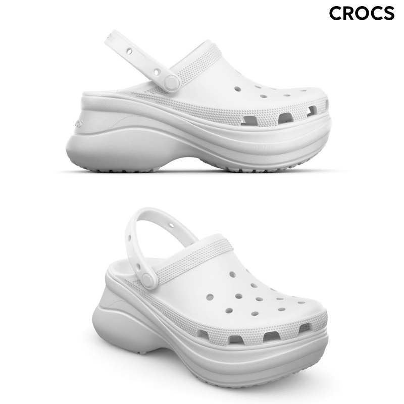 [CROCS] クロッグサンダル Classic Bae Crog ホワイト