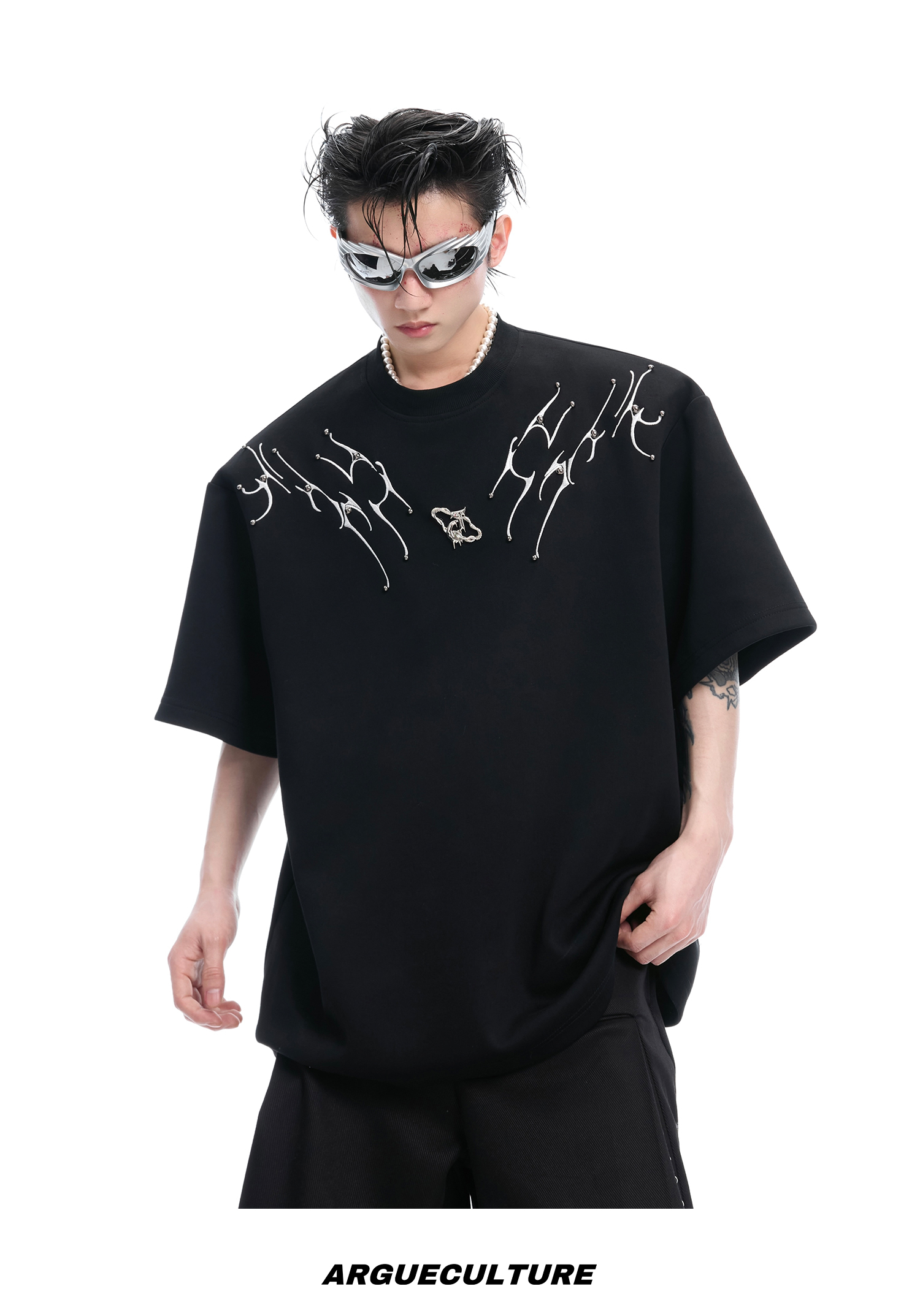 【送料関税込】中国 ARGUECULTURE Tシャツ C2510460