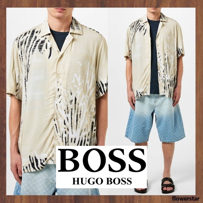 【BOSS】半袖 レイヤーシャツ（送料込み)