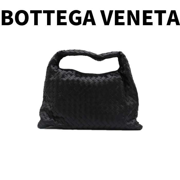 ハンドバッグ BOTTEGA VENETA Small Hop Shoulder Bag Black 796262V3IV11019