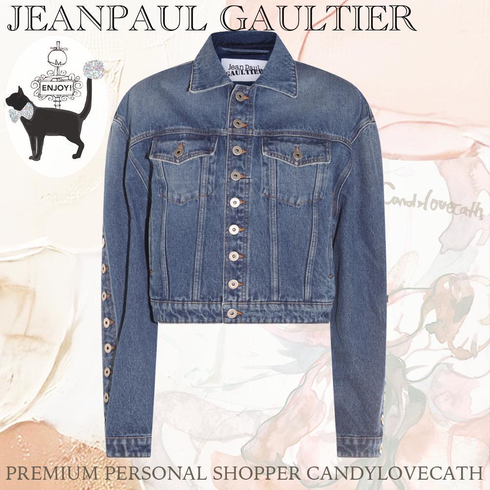 ジャケット JEAN PAUL GAULTIER BLUE COTTON DEMIM JACKET