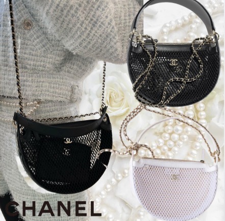 2色展開☆【CHANEL】25P  チェーン クラッチ バッグ