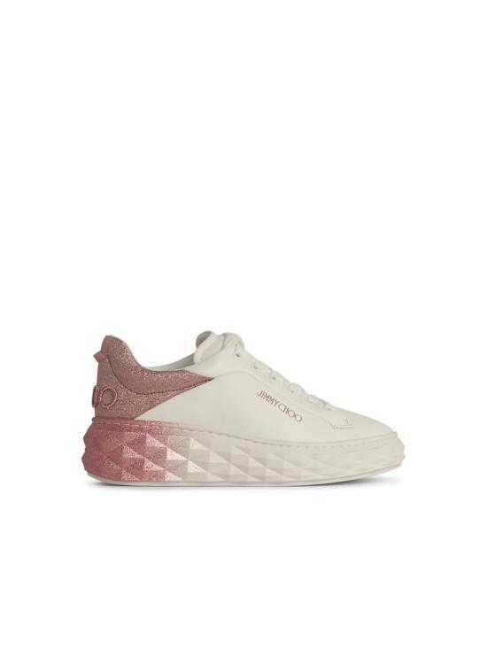 スニーカー JIMMY CHOO Women Sneakers DIAMOND MAXI F II IVRX WHITE ROSE