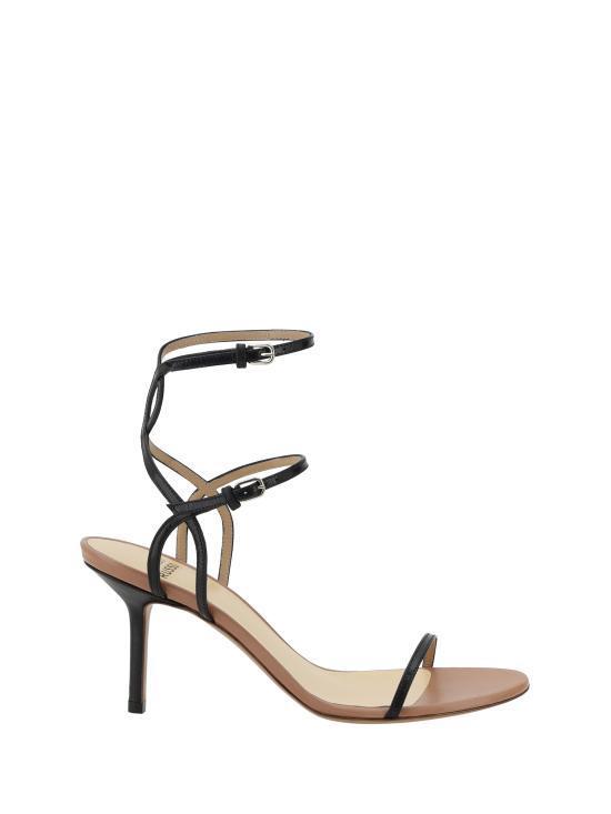 サンダル・ミュール FRANCESCO RUSSO Women Sandals R1S956N200 300 BLACK