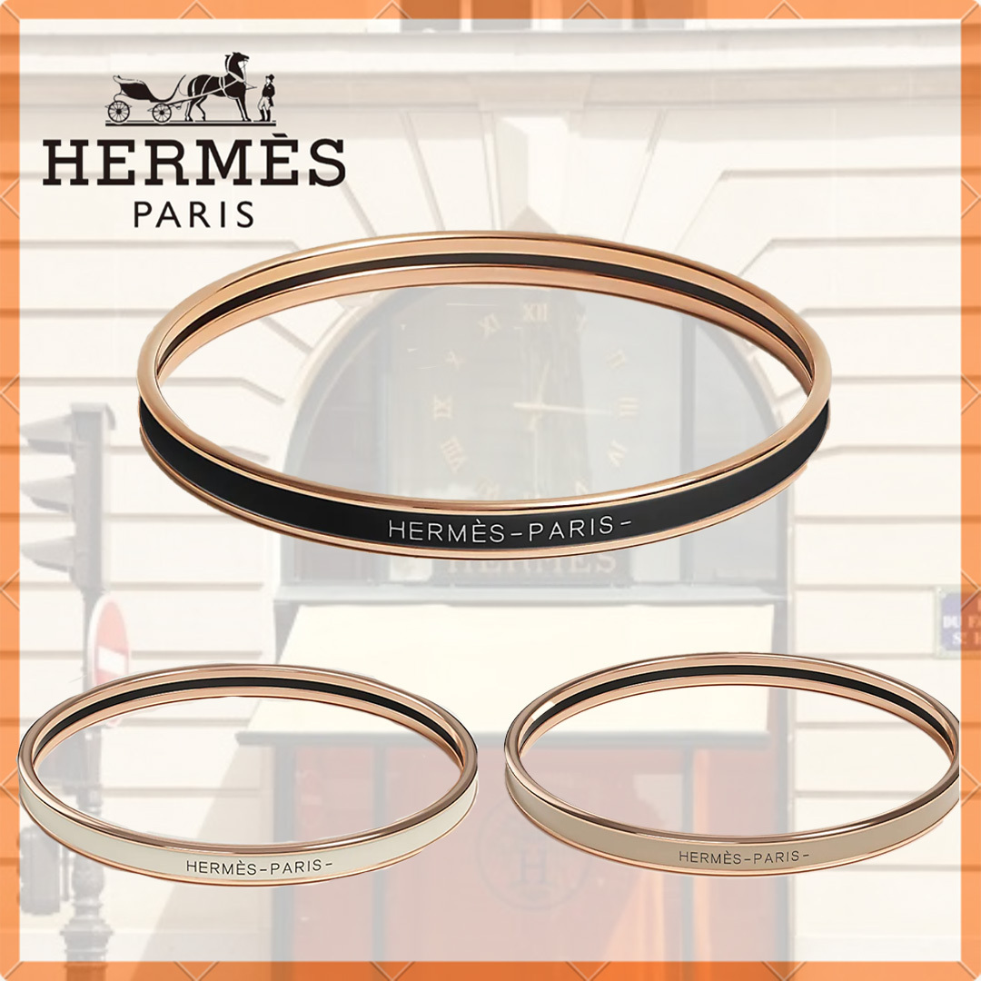 【シンプルな】 HERMES ブレスレットユニ