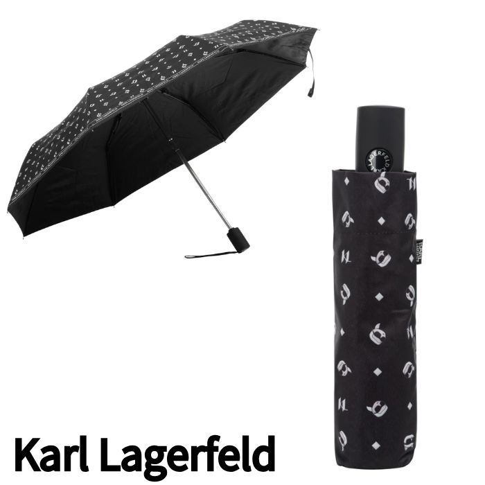 Karl Lagerfeld K/Ikonik 折りたたみ傘