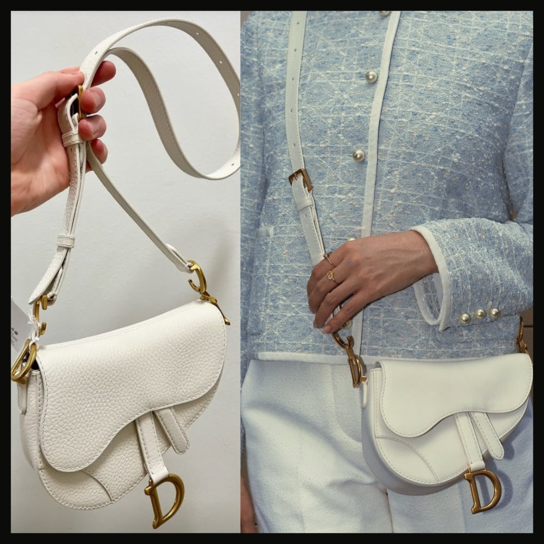 大人気♪大人の魅力を引き出す【DIOR】SADDLE バッグ 24SS☆たっぷり入ってお洒落☆】DIOR Saddle ソフトバッグ (Dior