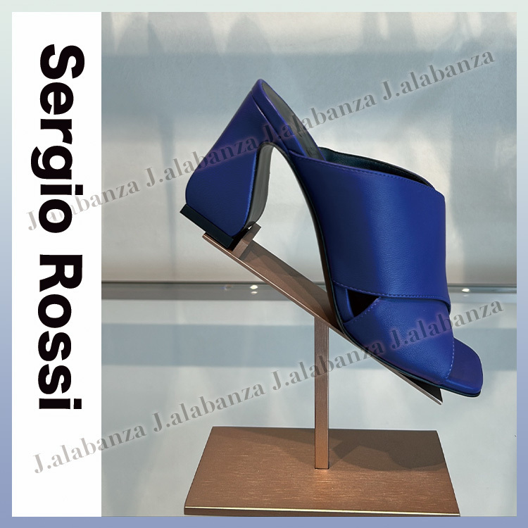 セルジオロッシ☆Si Rossi Mule ナッパレザーミュール