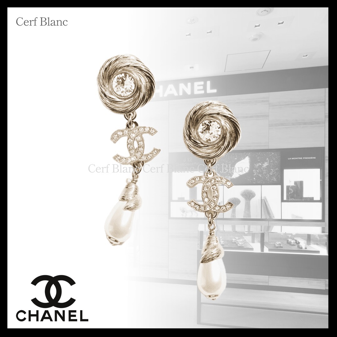 25SS【CHANEL】ピアス 揺れる