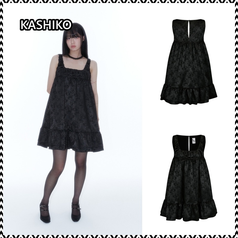 《Kashiko》 Ribbon Balloon Dress
