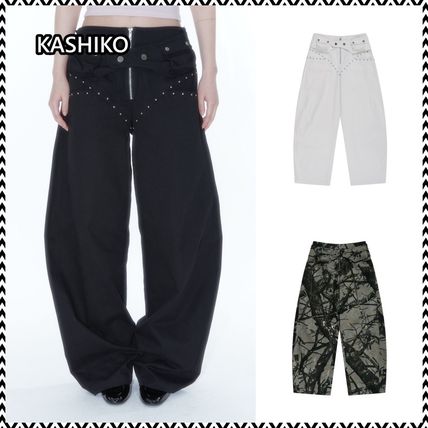 パンツ Kashiko 25ss Scarf Sweat Pants MUSINSA | KASHIKO Scarf Sweat Pants Black