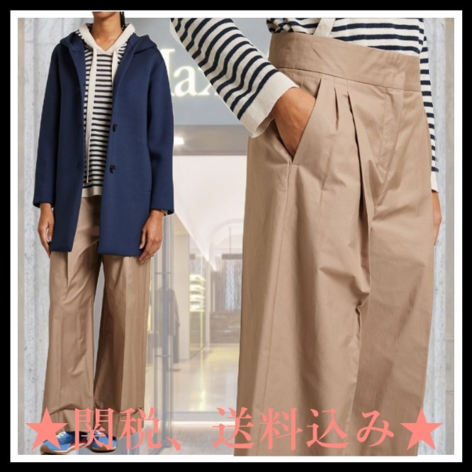 DT★Max Mara★abba コットンツイルパンツ