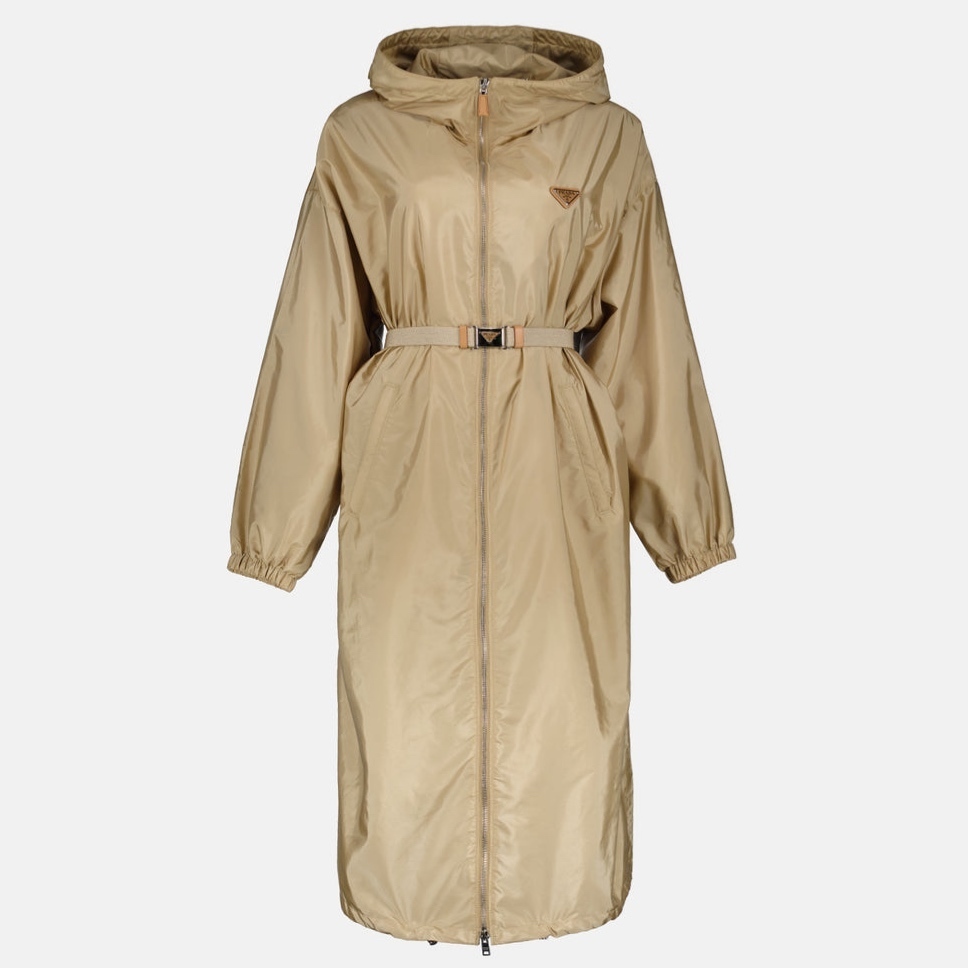 【PRADA】リナイロン  パーカーロングジャケット/送料込