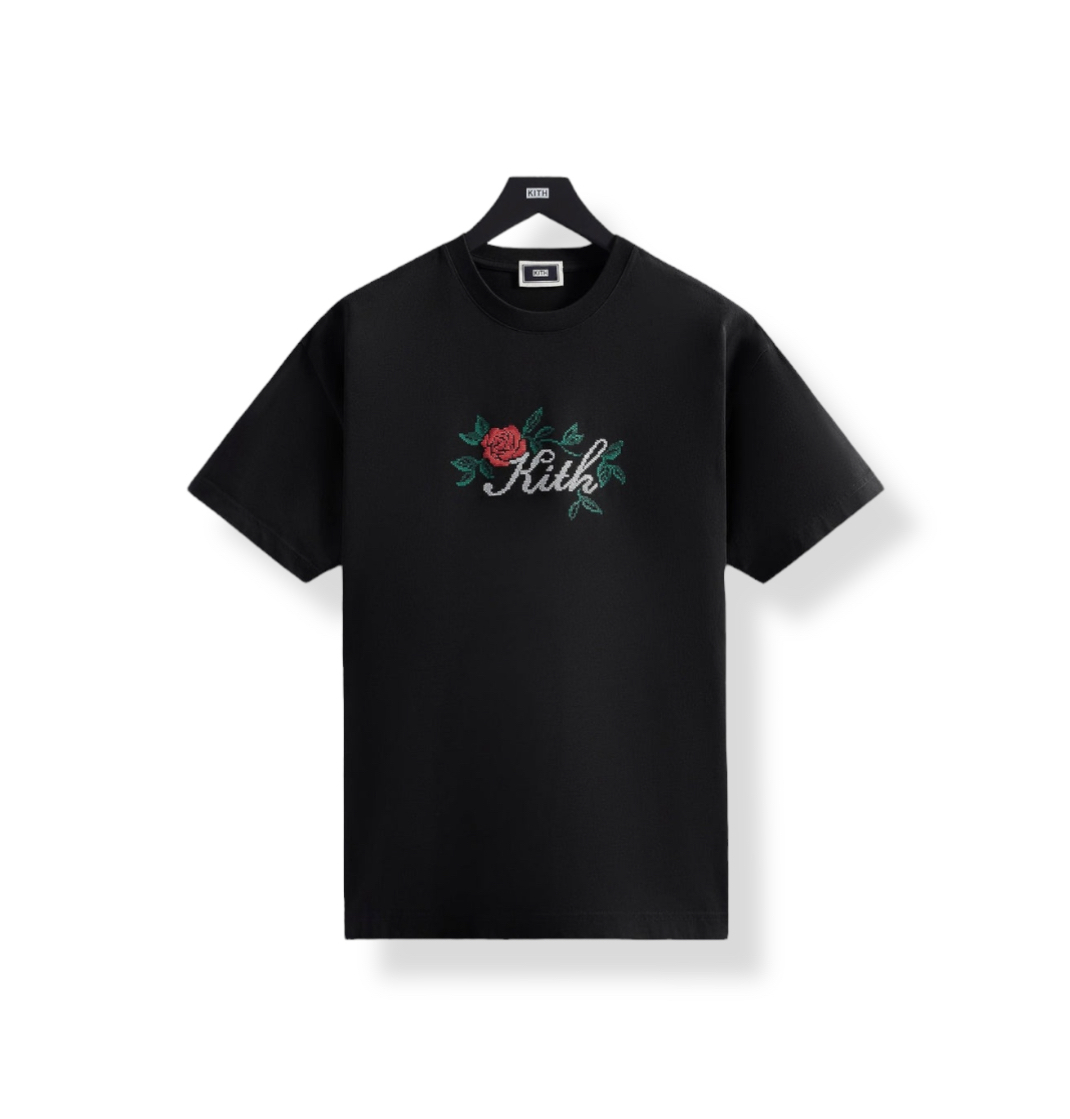 ☆ KITH script needle print tee Tシャツ ☆